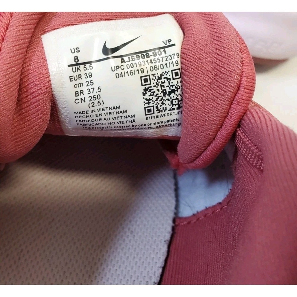 Nike Flex Experiance Womens Shoes Pink Athletic Running Lightweight Sneakers (8) - Picture 6 of 11